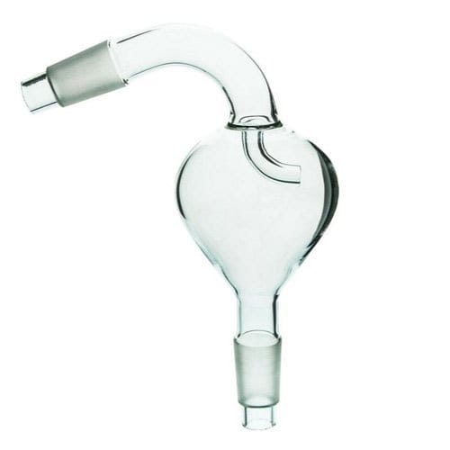 NSAW SPLASH HEAD SLOPING ADAPTER BOROSILICATE GLASS PEAR SHAPE