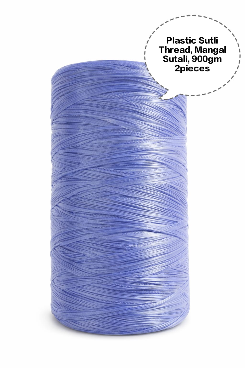 Plastic Sutli Thread, Mangal Sutali, PP Packing Twine, Polypropylene Packing Thread, Plastic Packing Sutli  900gm  2pieces
