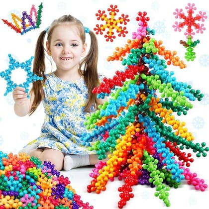 100 Pcs Star Shaped, Star Block Interlocking Blocks Colorful Star Building Blocks Educational Construction Blocks for Kids STEM Toys for 2+ Year Old boy (Multicolor, 100Pcs) for 2+ Year