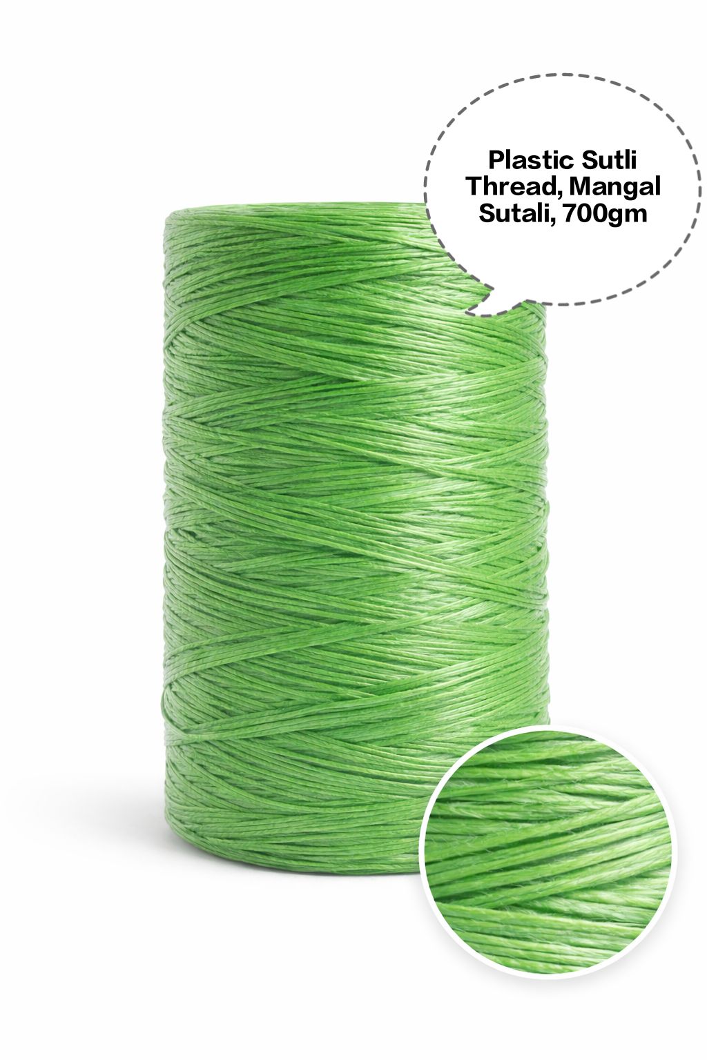 Plastic Sutli Thread, Mangal Sutali, PP Packing Twine, Polypropylene Packing Thread, Plastic Packing Sutli 700gm