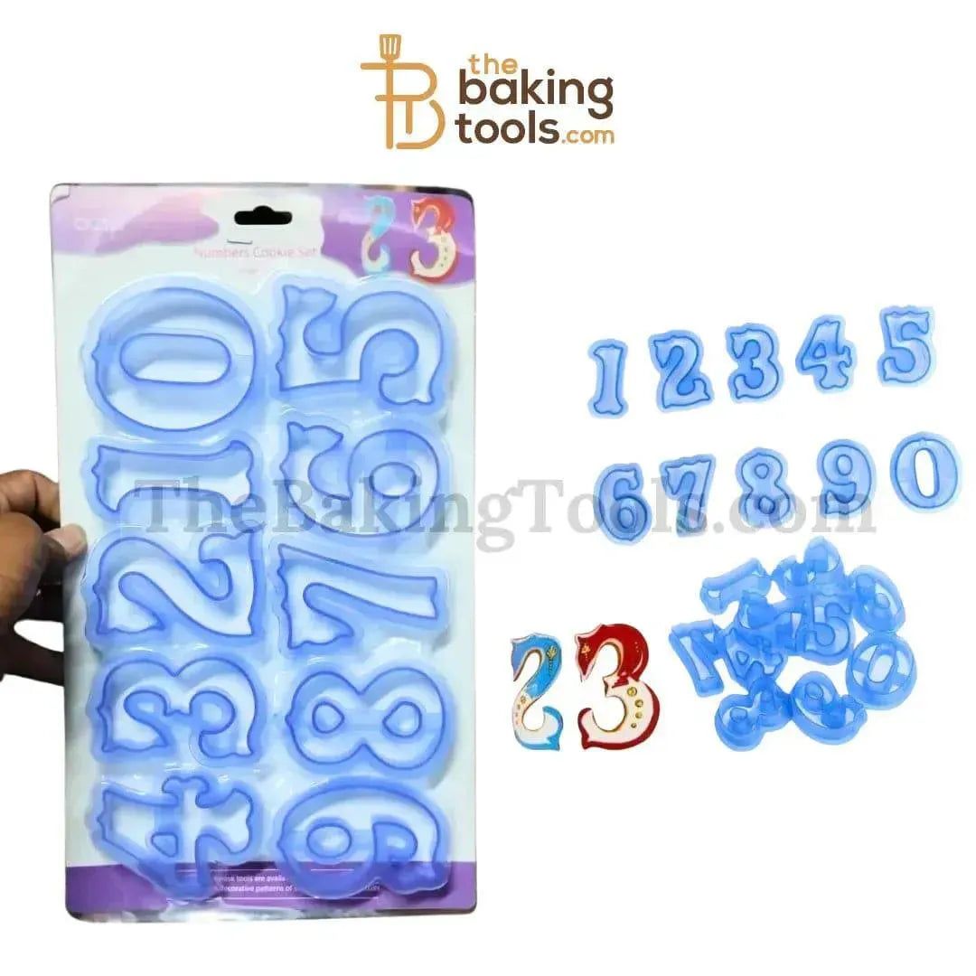 Big Blue Jumbo Number Plunger Cutter