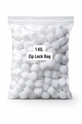 1 Kg Naphthalene Balls | Powerful Moth Balls for Wardrobe & Clothes Storage | Anti-Insect & Anti-Moth Repellent | Zip Pouch Pack