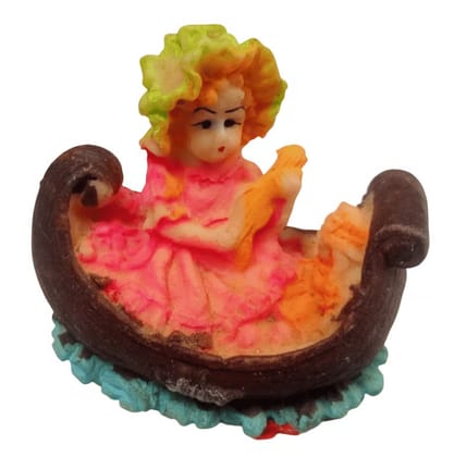 DECORATIVE TOY- GIRL SITTING