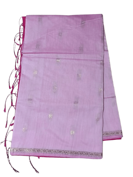 Kalyani Cotton Saree for Women | Soft Pure Cotton Saree with Blouse Piece | Traditional Daily Wear Handloom Style Saree | Lightweight Breathable Cotton Saree for Office, Casual & Festive Wear