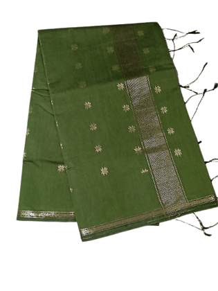 Kalyani Cotton Saree for Women | Soft Pure Cotton Saree with Blouse Piece | Traditional Daily Wear Handloom Style Saree | Lightweight Breathable Cotton Saree for Office, Casual & Festive Wear