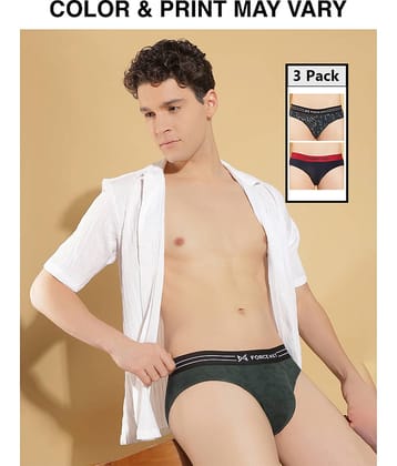 Force NXT Pack of 3 Modal Briefs For Men's ( Multicolor )