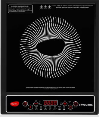 Pigeon 1800 W Induction Cooktop Push Button (Black, Favourite)