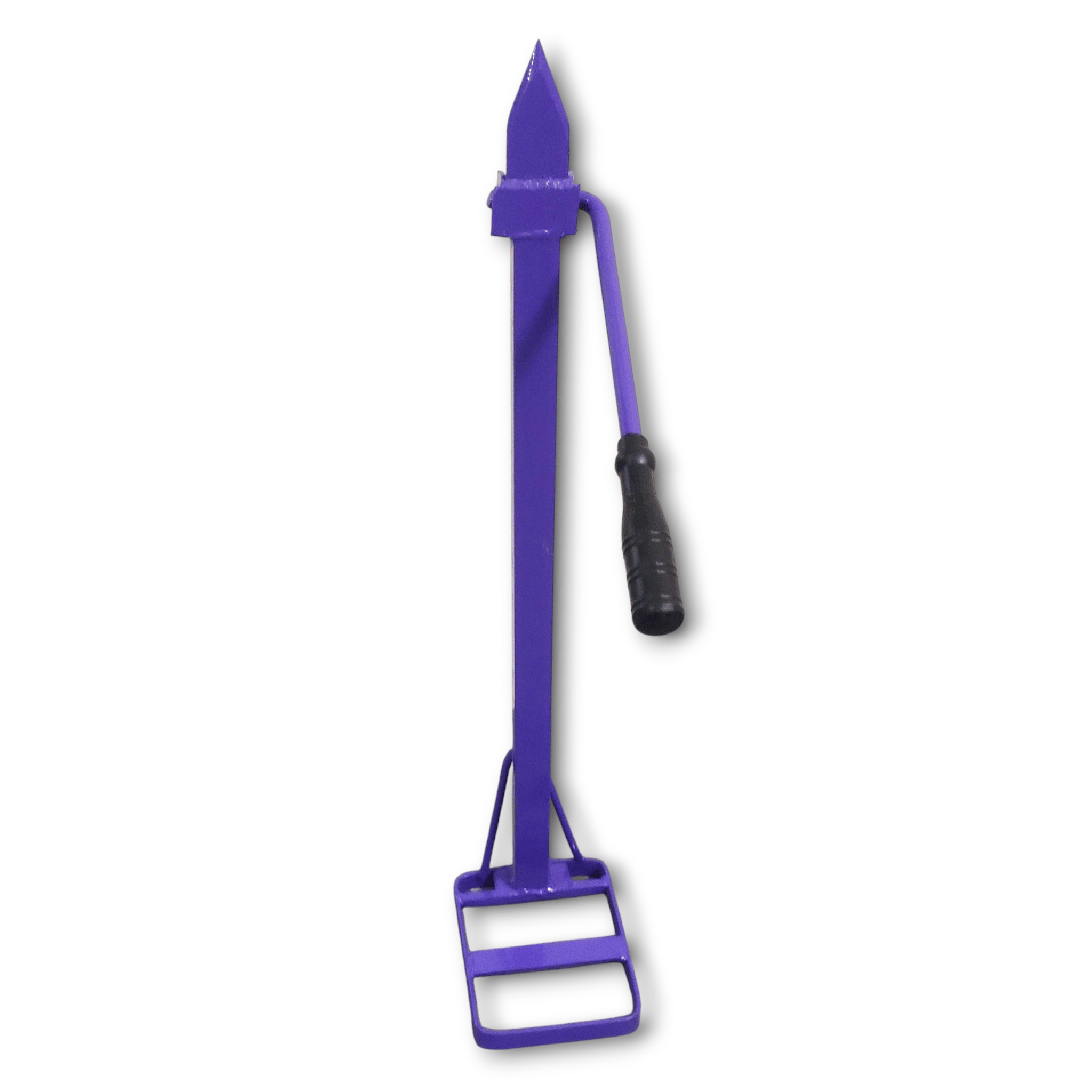 Manual Coconut Husk Peeler, Iron, Fully Painted, Husk Remover Tool, Thenga Parai, Coconut Dehusker Naral Solni Machine