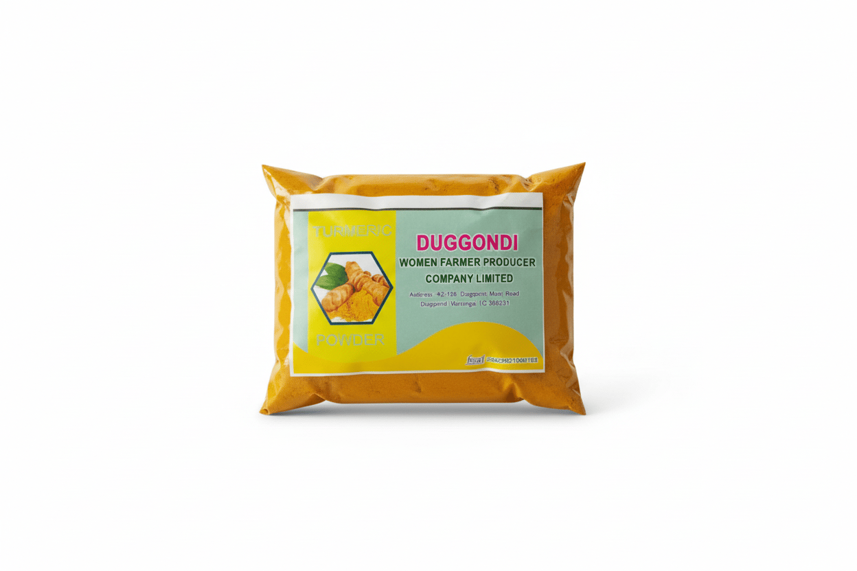 Duggondi Women Farmer Producer Company Limited Turmeric Powder