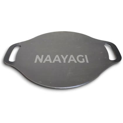 NAAYAGI - PURE IRON DOSA, ROTI TAWA - CONCAVE, 12 INCH, STRONGER 2.5 KG, 4 TO 5 MM THICK