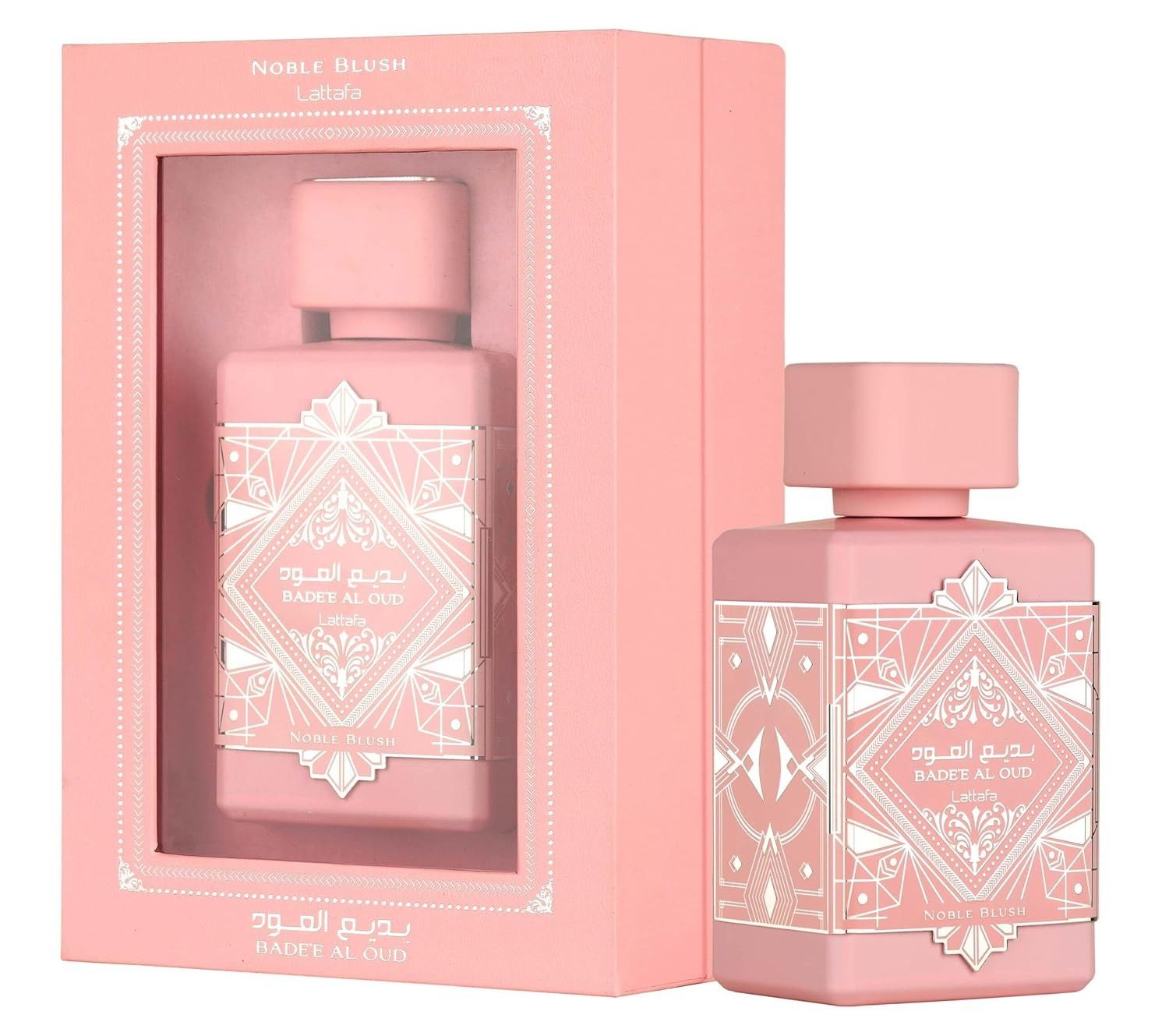 Lattafa Bade'e Al Oud Noble Blush Eau De Parfum 100ml – Long-Lasting Unisex Luxury Fragrance