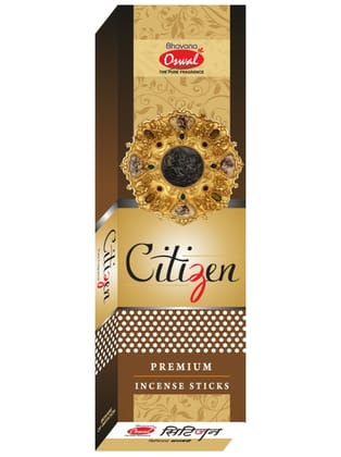 Citizen Agarbatti - Packaging-Premium 90g Box,Fragrance-Fancy