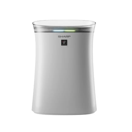 Sharp Air Purifier for Homes/Offices Dual Purification, Plasmacluster Technology,(True HEPA+Carbon+Pre-Filter) Captures 99.97% of Impurities (White) FP-F40E-W White 7 Years Warranty Sharp Air Purifier for Homes/Offices Dual Purification, Plasmacluster Technology,(True HEPA+Carbon+Pre-Filter) Captures 99.97% of Impurities (White) FP-F40E-W White 7 Years Warranty