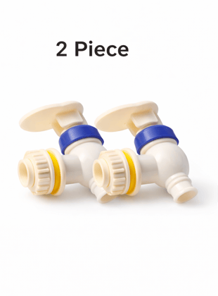 Plastic Water Tap, Water Can Tap, Drum Tap, Container Tap, Plastic Faucet 20gm  2pieces 