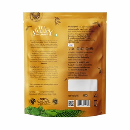 Tea Valley Truly Original Assam Tea 1kg