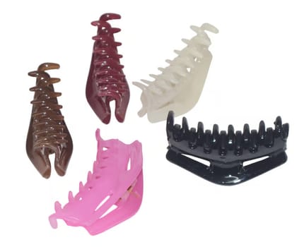  Plastic Hair Claw Clips 