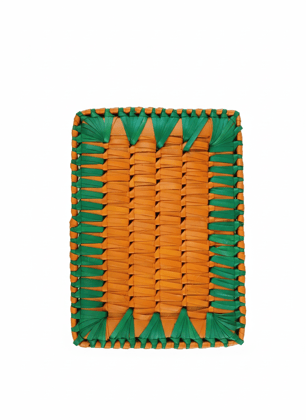 Handwoven Palm Leaf Storage Basket Set Handwoven Palm Leaf Storage Basket Set