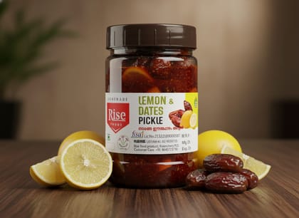 Rise Foods Homemade Lemon and Dates Pickle