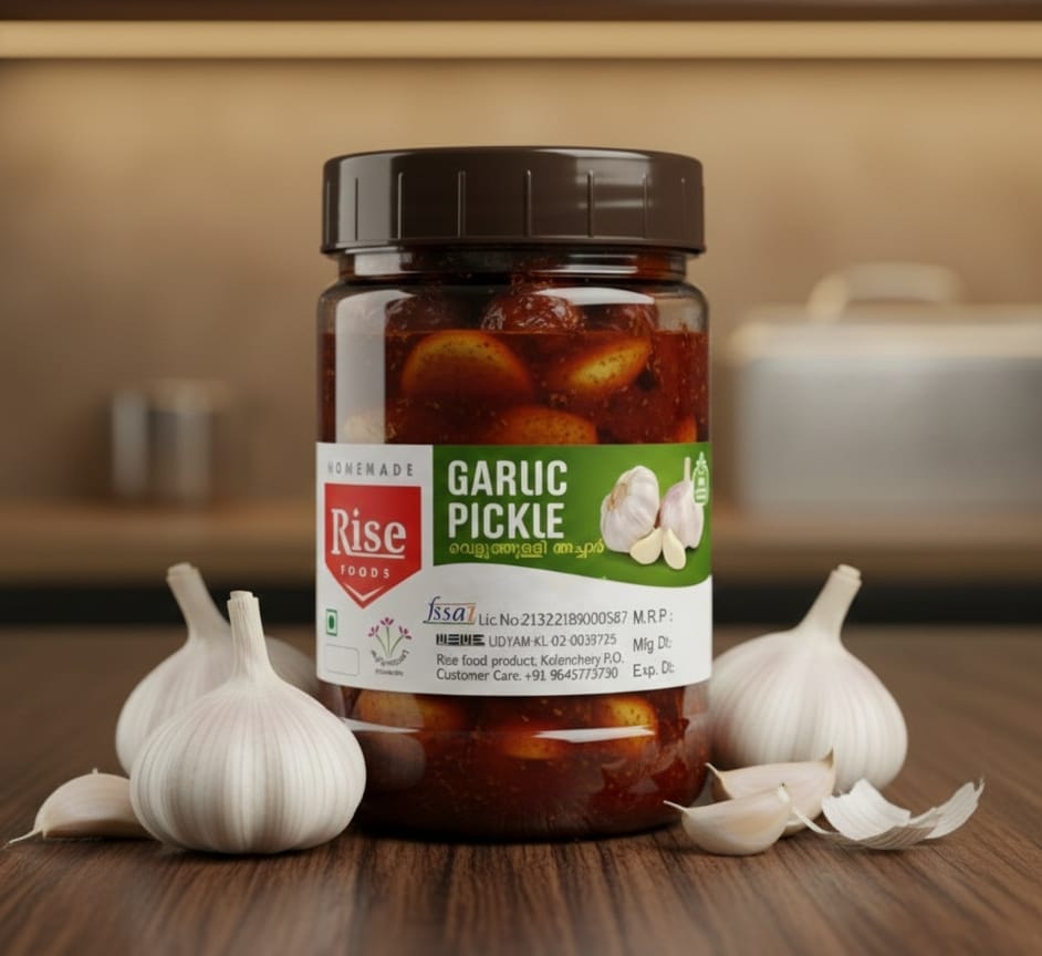 Rise Foods Authentic Garlic Pickle