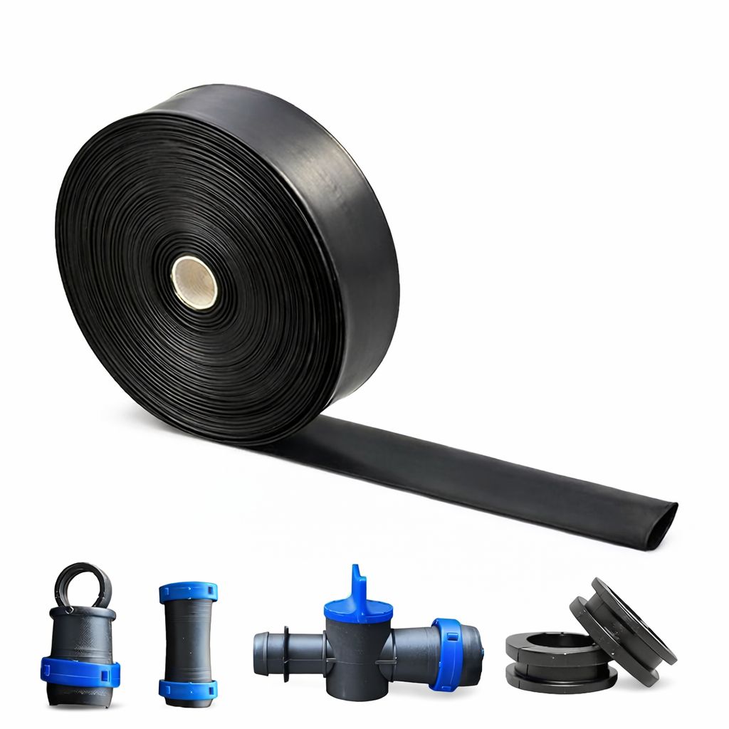 Rain Pipe 40mm - 100 meter (With Cock, Joiner, END Cap, Grommet) 