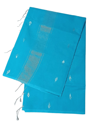 Kalyani Cotton Saree for Women | Soft Pure Cotton Saree with Blouse Piece | Traditional Daily Wear Handloom Style Saree | Lightweight Breathable Cotton Saree for Office, Casual & Festive Wear | with blouse