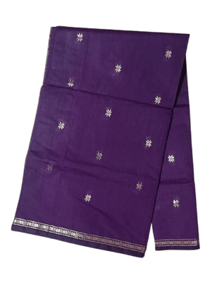 Kalyani Cotton Saree for Women | Soft Pure Cotton Saree with Blouse Piece | Traditional Daily Wear Handloom Style Saree | Lightweight Breathable Cotton Saree for Office, Casual & Festive Wear | with blouse