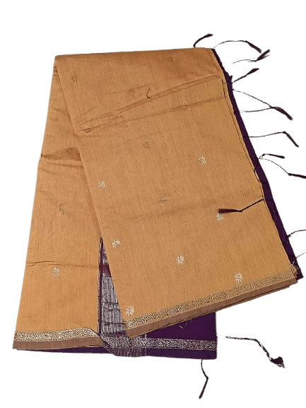 Kalyani Cotton Saree for Women | Soft Pure Cotton Saree with Blouse Piece | Traditional Daily Wear Handloom Style Saree | Lightweight Breathable Cotton Saree for Office, Casual & Festive Wear | with blouse
