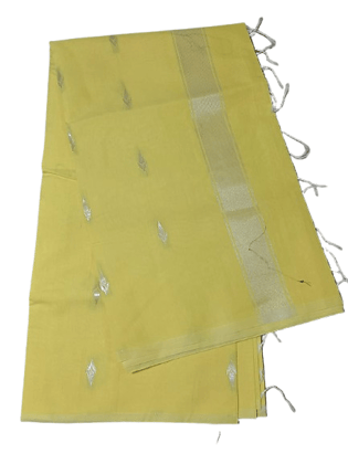 Kalyani Cotton Saree for Women | Soft Pure Cotton Saree with Blouse Piece | Traditional Daily Wear Handloom Style Saree | Lightweight Breathable Cotton Saree for Office, Casual & Festive Wear | with blouse