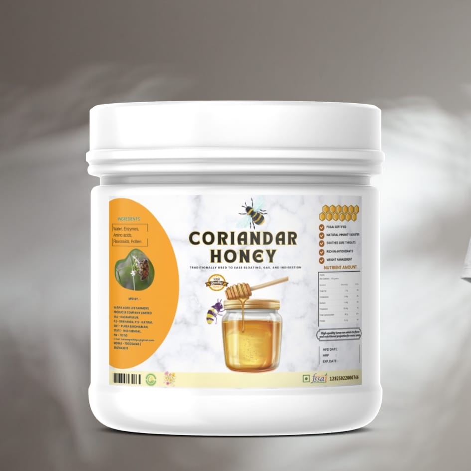 Coriander Honey Natural Raw Honey- 500gm