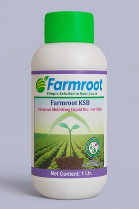 Farmroot KSB Potassium Mobilizing Liquid Bio Fertilizer =  1*10 Ltr 