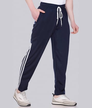 HVBK Blue Polyester Men's Trackpants ( Pack of 1 )