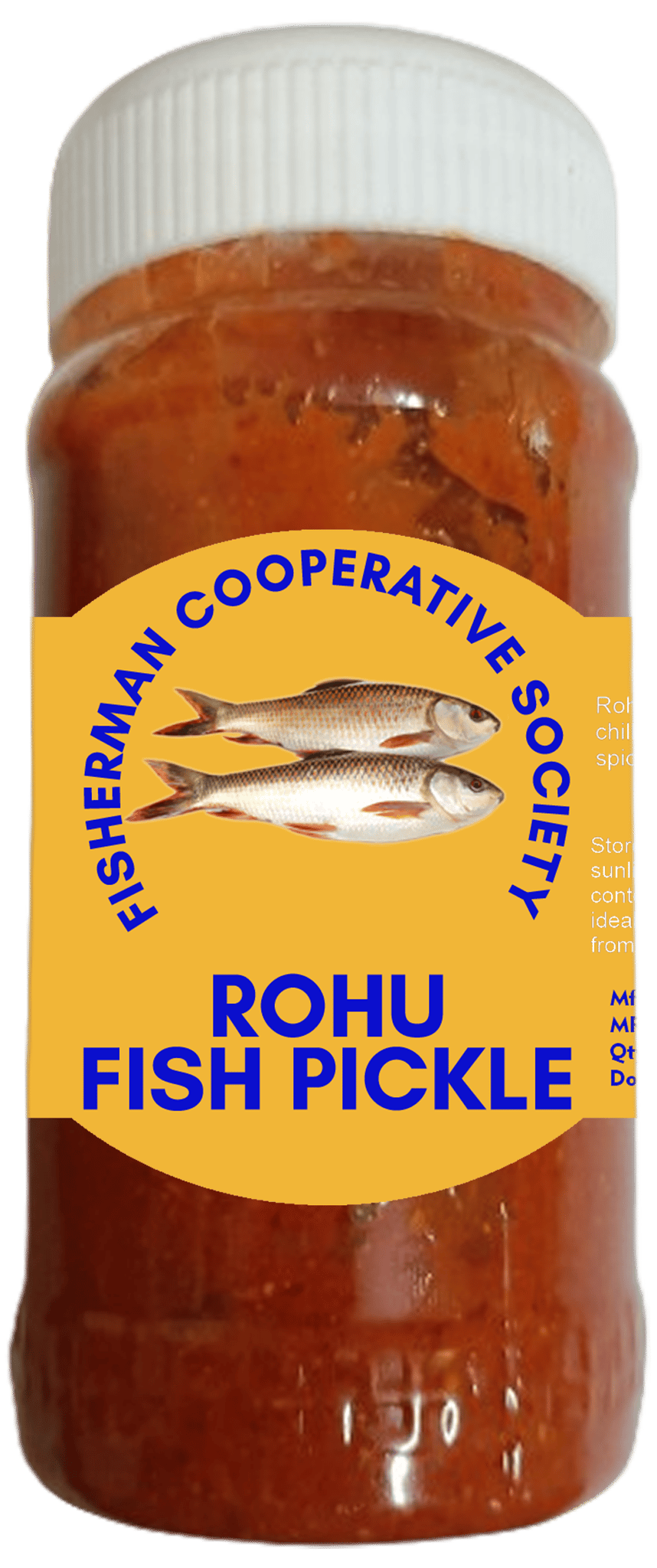 Fisherman Cooperative Society Rohu Fish Pickle 250gm