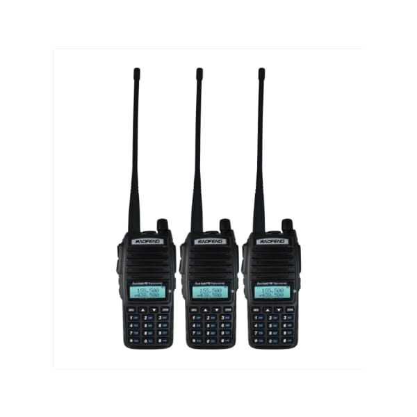 Baofeng UV-82 Dual-Band Heavy-Duty Handheld Radio ( Pack Of 3 )