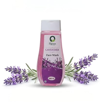 Lavender Face Wash (Pack of 2) | Soothing & Hydrating Face Cleanser | Gentle Daily Face Wash for All Skin Types | Natural Glow & Skin Freshness | 200 ml