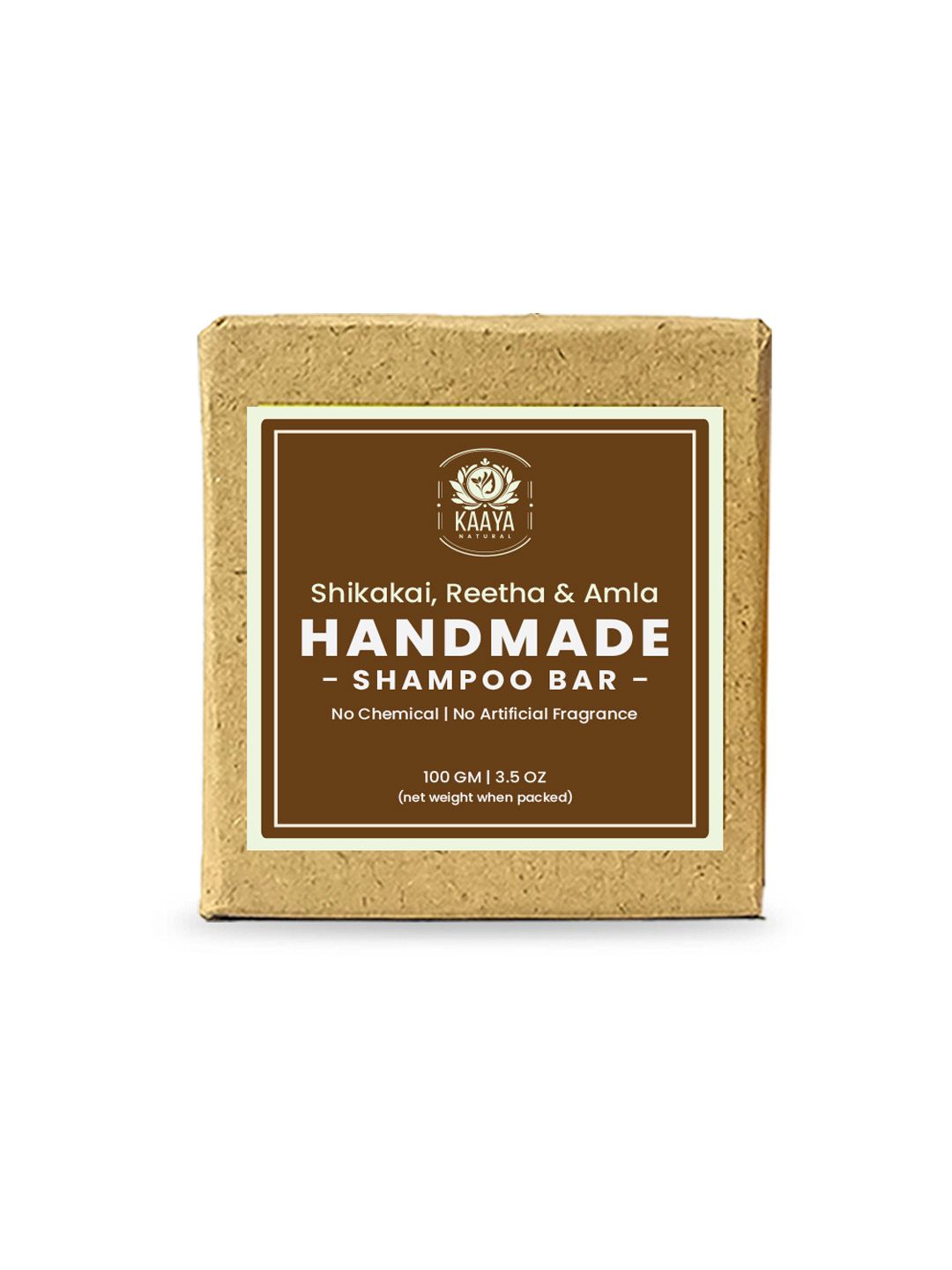 Kaaya Natural Shikakai, Reetha & Amla Handmade Shampoo Bar