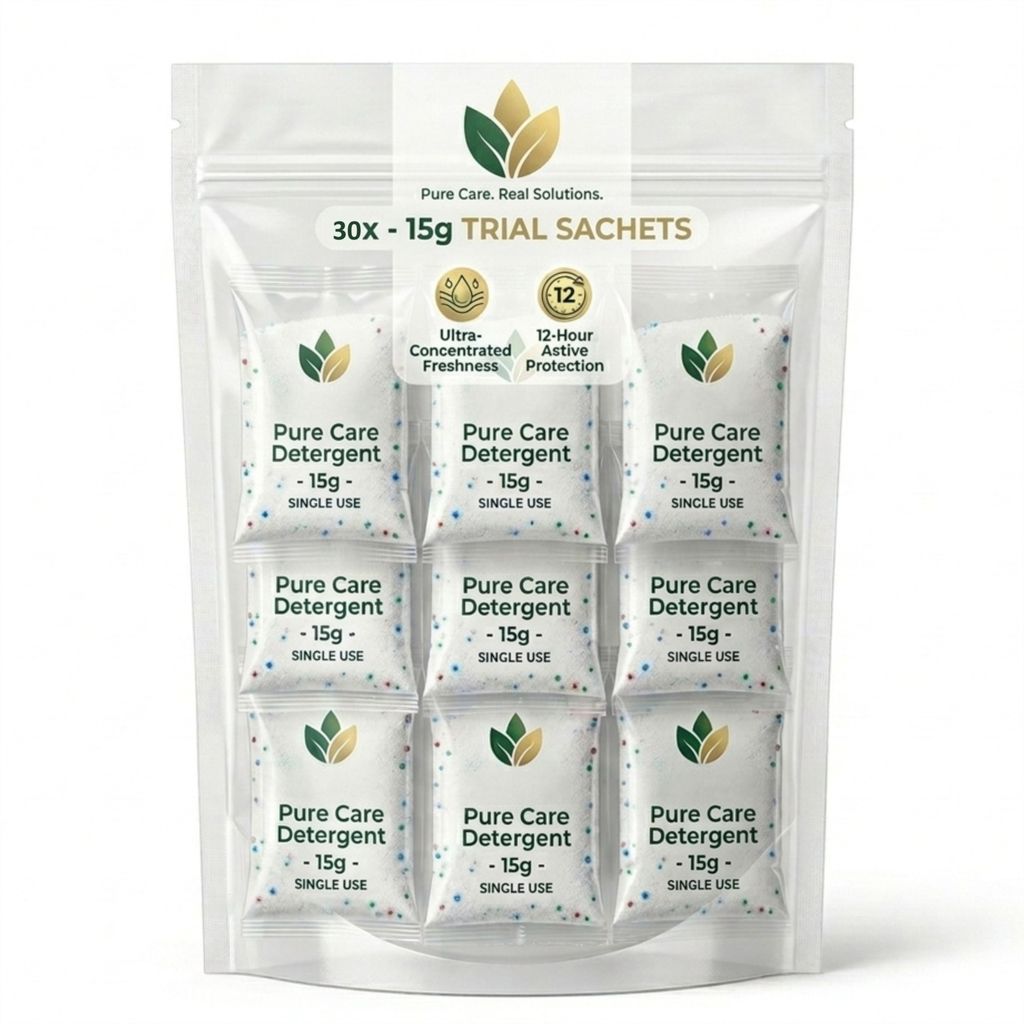 Ultra Premium Detergent Powder Mini Sachet For Travel, Small Family & PG/Hostel Use 15g – 30 Sachet - 450 g