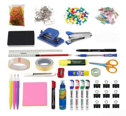 Comprehensive Office and School Stationery Supply Kit