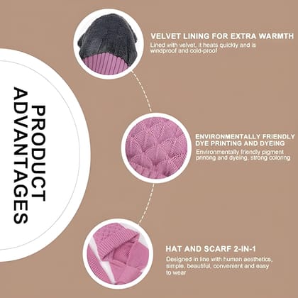 Premium Winter Warm Scarf for Men & Women | Soft Woolen Feel Long Muffler | Stylish Cold Weather Neck Wrap | Lightweight Warm Shawl for Daily Wear, Travel & Outdoor Use | Ideal for Ladakh & Jammu Kashmir Tour