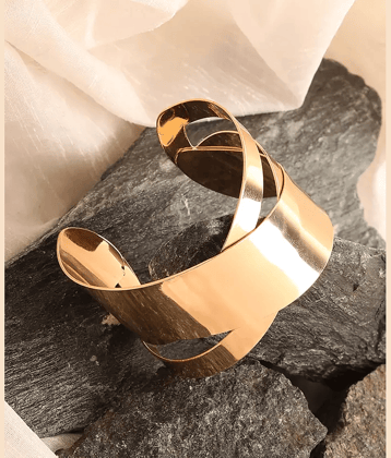 PUJVI Gold Bracelet ( Pack of 1 )