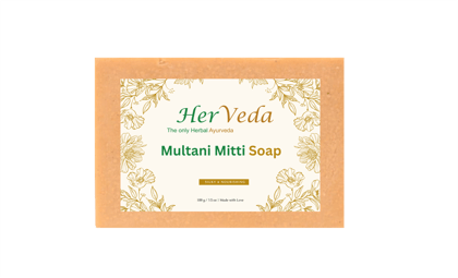 HerVeda Multani mitti Handmade glycerine soap HerVeda Multani mitti Handmade glycerine soap