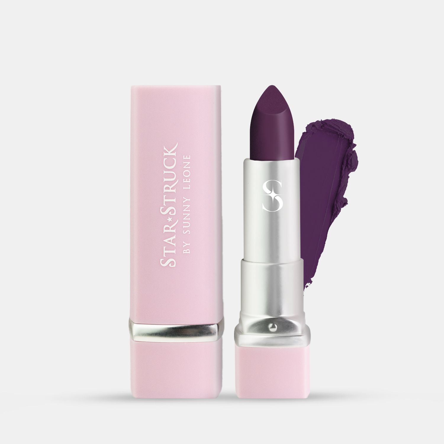 Star Struck by Sunny Leone Luxe Matte Lipstick - Wine | 4.20g