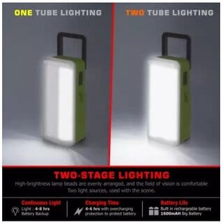 DAYBETTER 112s recharable solar 24 leds Emergency Light ( Pack of 1 )