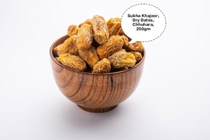 Sukha Khajur, Dry Dates, Chhuhara, Dry Khajoor, Arabian Dry Dates 250gm