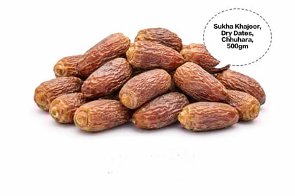 Sukha Khajur, Dry Dates, Chhuhara, Dry Khajoor, Arabian Dry Dates 500gm