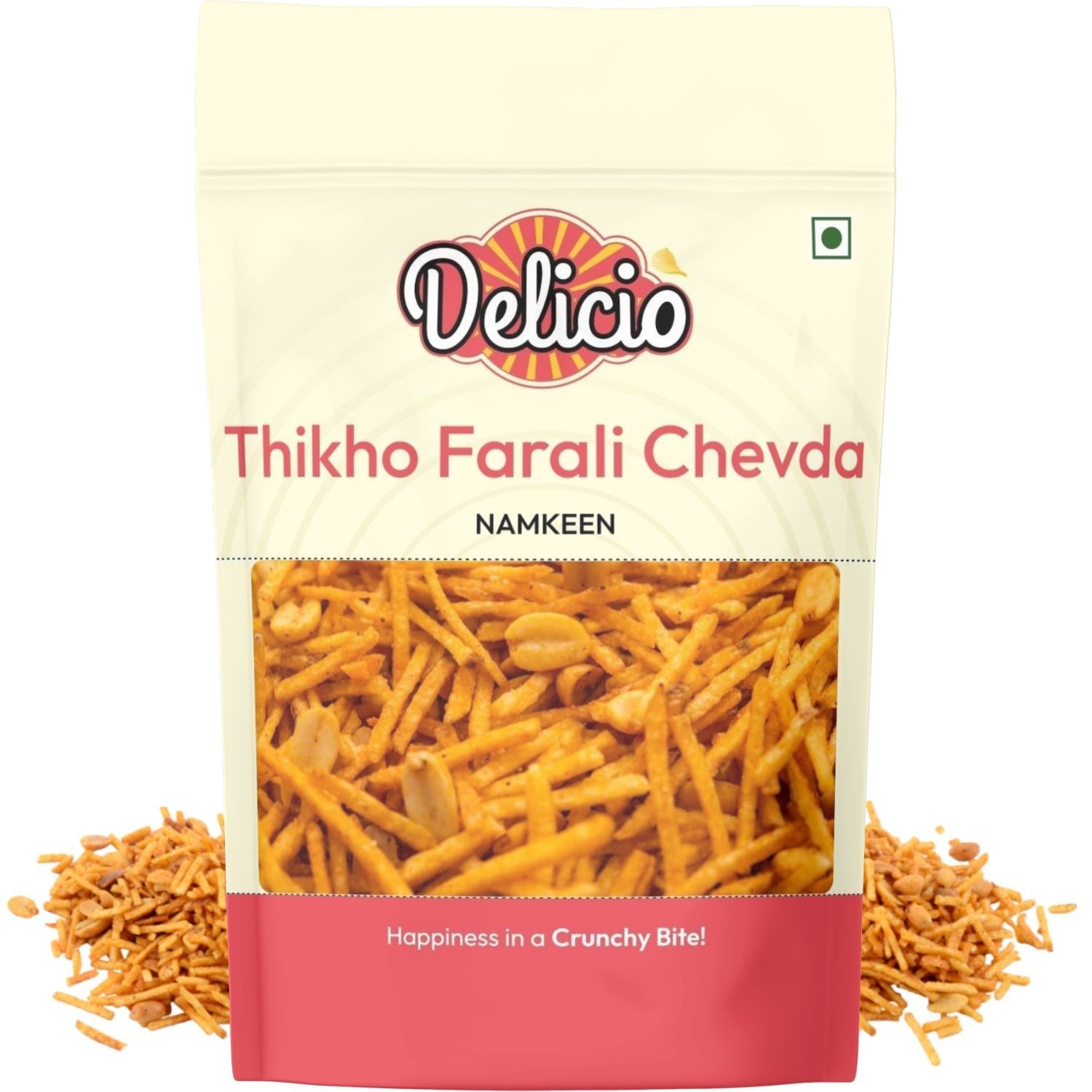 Delicio Thikha Farali Chevda 300 gm (Pack of 1)