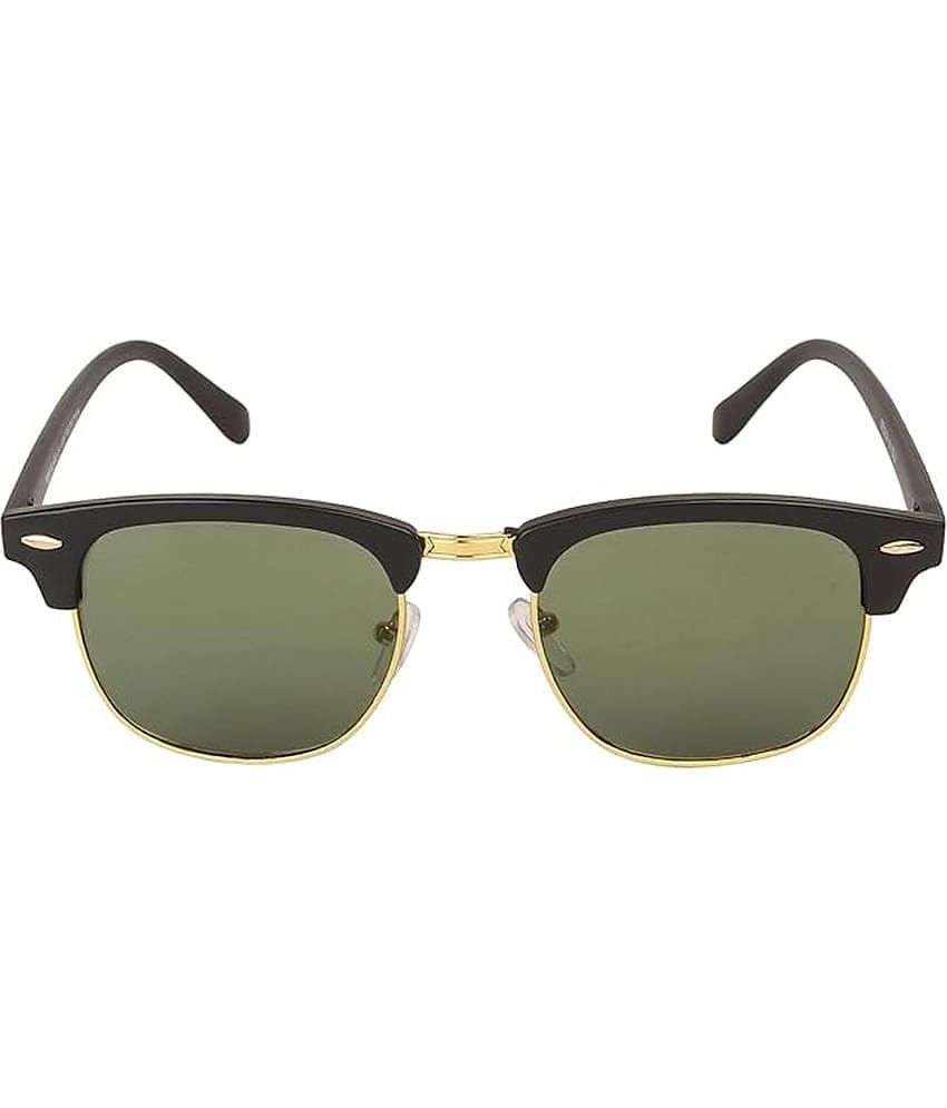 Elligator Black Rectangular Sunglasses ( Pack of 1 )