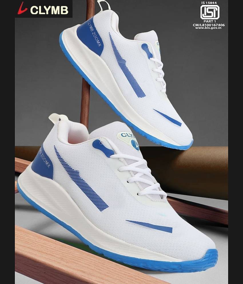 Clymb Navy Men's Sports Running Shoes