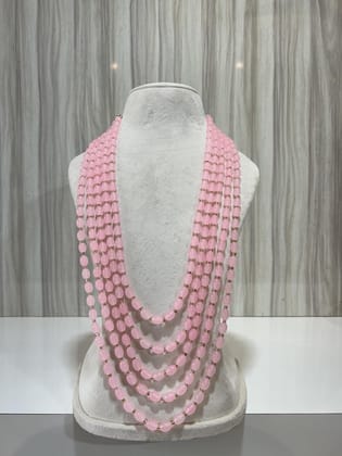 LIGHT PINK KUNDAN MALA