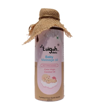 Pure, Chemical-Free Coconut Oil for Babies Coconut Oil (200ml)