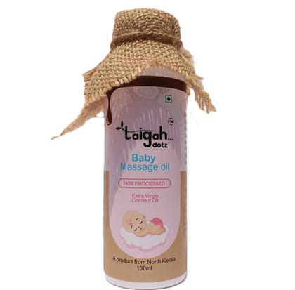 Pure, Chemical-Free Coconut Oil for Babies, 100ml